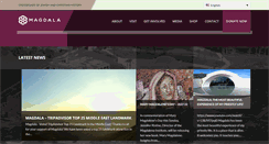 Desktop Screenshot of magdala.org